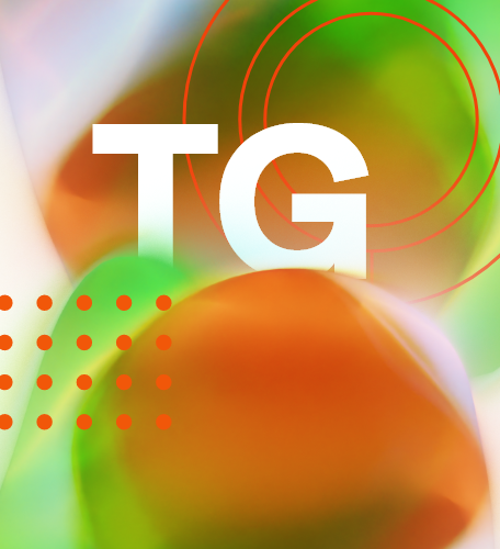 Teaser Generation - Abbildung von zwei Großbuchstaben "TG"