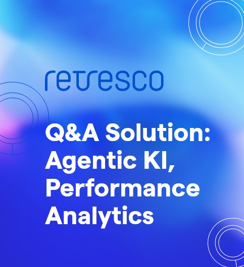 Retresco WebsiteBriefmarke PresseQ&A Lösung agentischen Möglichkeiten