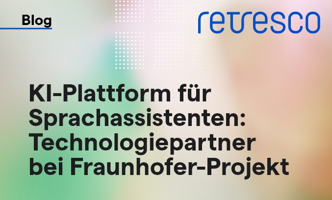 Buehne Sprachassistenten Fraunhofer Projekt