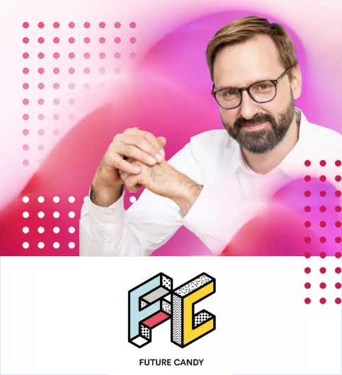 FutureCandy_Podcast_WebsiteBriefmarke