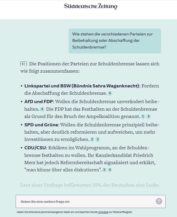 SZ KI Wahlassistent Schuldenpresse65