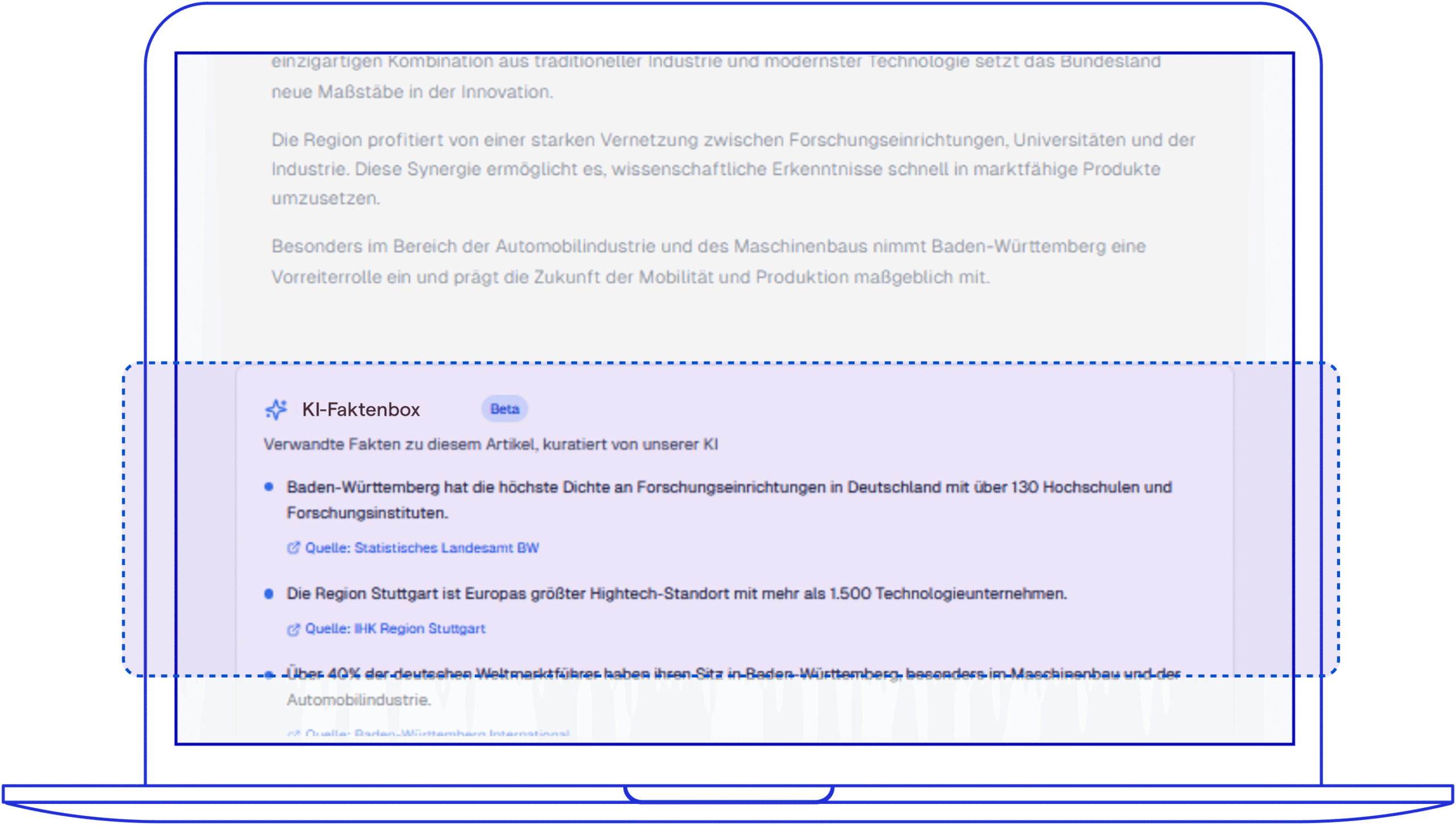 Mockup Faktenbox Infobox News Publisher
