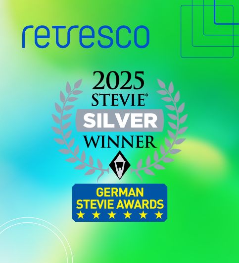 retresco gewinnt Stevie Award 2025
