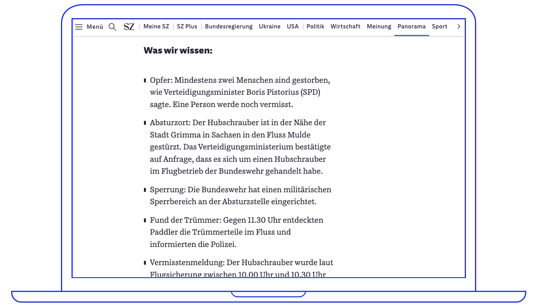 SZ Was Wir wissen