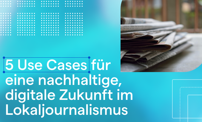 Bühne Blogbeitrag Lokaljournalismus