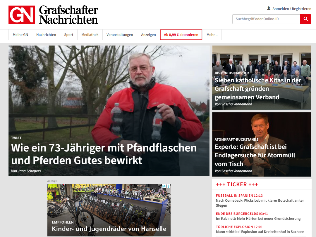 Grafschafter Nachrichten