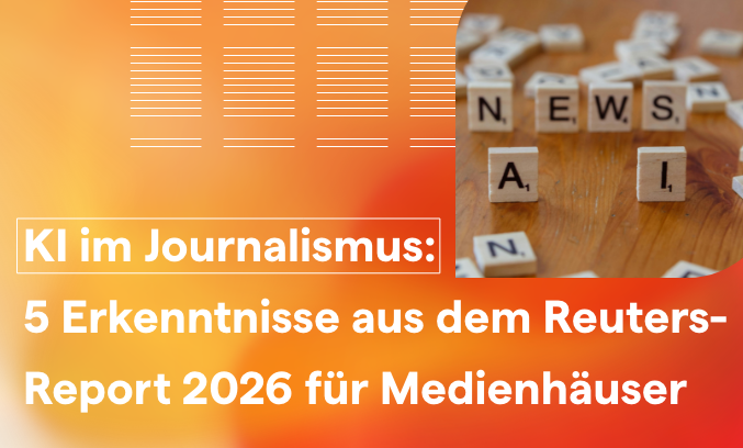 Bühne KI Im Journalismus