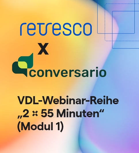 Briefmarke VDL Webinar Reihe Modul 1 logo neu