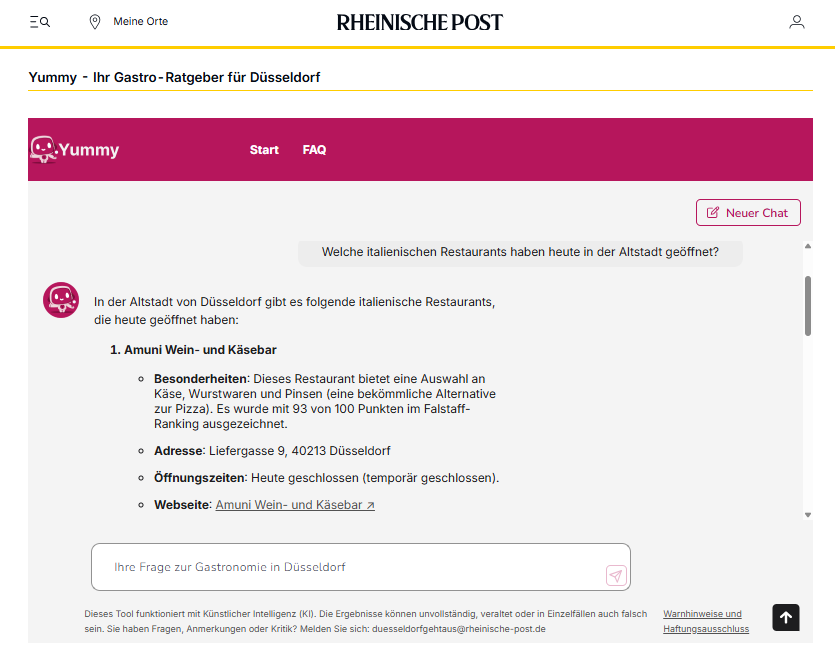 Gastro Ratgeber Rheinische Post