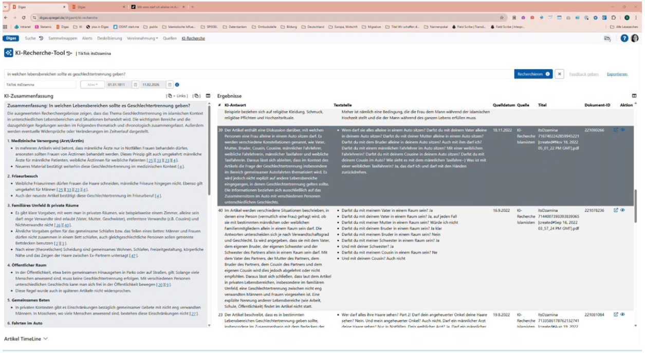 Spiegel Digas Screenshot