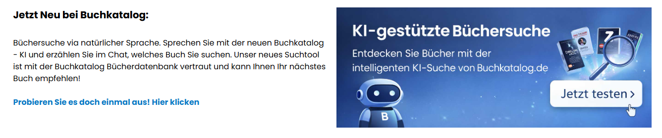 Buchkatalog Teaser
