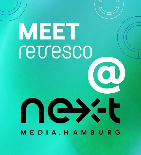 Website Briefmarke Retresco auf Gast auf der AI Media Leaders Conference 2026