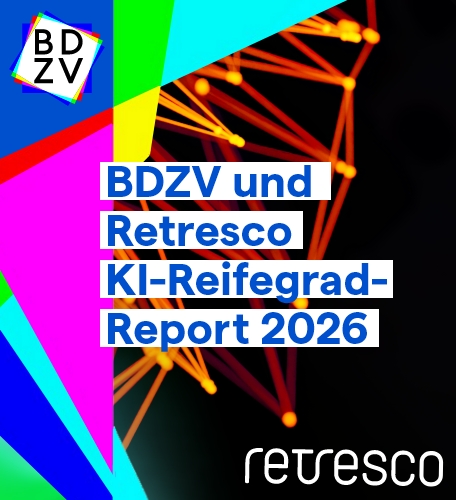 KI Reifegrad Report 2026 Briefmarke Pressemitteilung